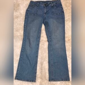 VF RIDER JEANS Women's Medium Wash Stretch Trouser Sz. 12M